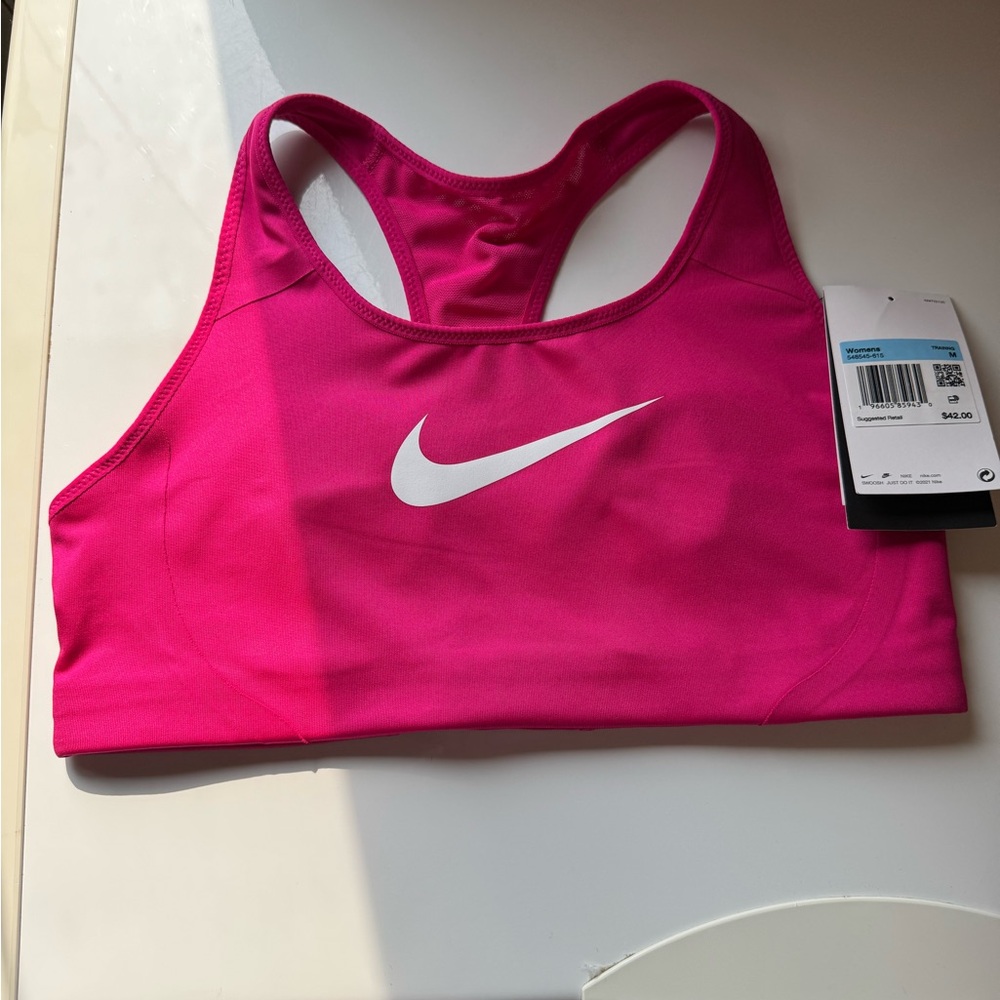 Nike Women's Hot Pink Sports Bra